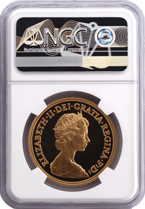 1981 GOLD PROOF £5 SOVEREIGN (NGC) PF 69 ULTRA CAMEO - NGC CERTIFIED COINS - Cambridgeshire Coins