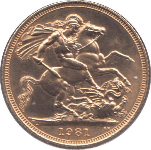 1981 GOLD SOVEREIGN ( BU ) - Sovereign - Cambridgeshire Coins