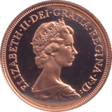 1981 GOLD SOVEREIGN ( PROOF ) 1 - Sovereign - Cambridgeshire Coins
