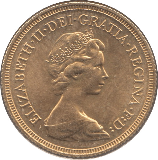 1981 GOLD SOVEREIGN ( UNC ) REF 1 - Sovereign - Cambridgeshire Coins