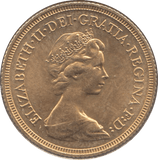 1981 GOLD SOVEREIGN ( UNC ) REF 1 - Sovereign - Cambridgeshire Coins