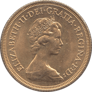 1981 GOLD SOVEREIGN ( UNC ) REF 2 - Sovereign - Cambridgeshire Coins