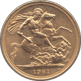 1981 GOLD SOVEREIGN ( UNC ) REF 2 - Sovereign - Cambridgeshire Coins