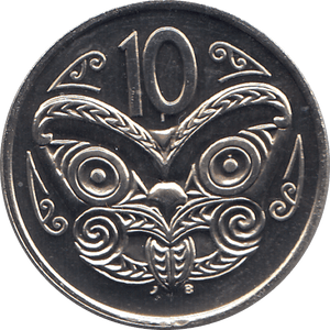 1982 10 CENTS NEW ZEALAND ( BU ) - WORLD COINS - Cambridgeshire Coins
