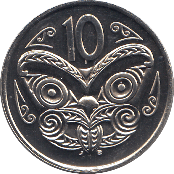 1982 10 CENTS NEW ZEALAND ( BU ) - WORLD COINS - Cambridgeshire Coins