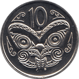 1982 10 CENTS NEW ZEALAND ( BU ) - WORLD COINS - Cambridgeshire Coins
