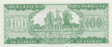 1982 100 GUARANIES BANKNOTE PARAGUAY REF 1062 - World Banknotes - Cambridgeshire Coins