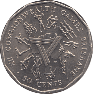 1982 50 CENTS AUSTRALIA - WORLD COINS - Cambridgeshire Coins