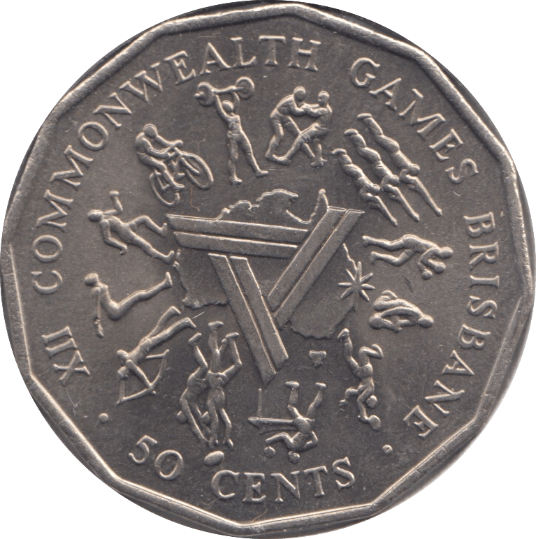 1982 50 CENTS AUSTRALIA - WORLD COINS - Cambridgeshire Coins
