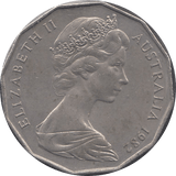 1982 50 CENTS AUSTRALIA - WORLD COINS - Cambridgeshire Coins