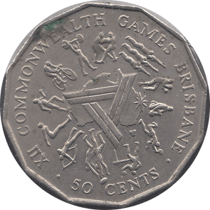 1982 50 CENTS AUSTRALIA - WORLD COINS - Cambridgeshire Coins
