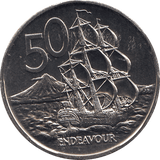 1982 50 CENTS NEW ZEALAND ( BU ) - WORLD COINS - Cambridgeshire Coins