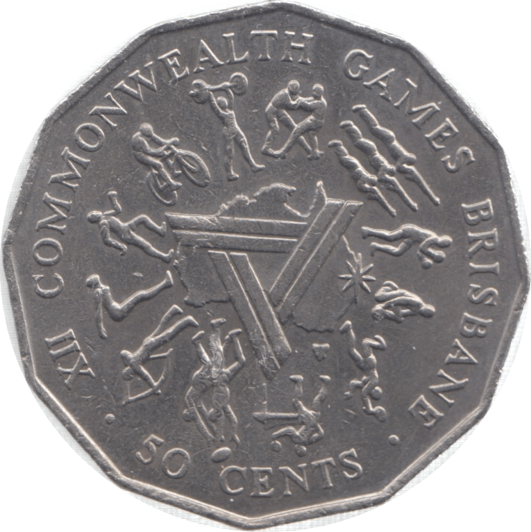 1982 AUSTRALIA 50 CENTS - WORLD COINS - Cambridgeshire Coins