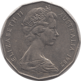 1982 AUSTRALIA 50 CENTS - WORLD COINS - Cambridgeshire Coins