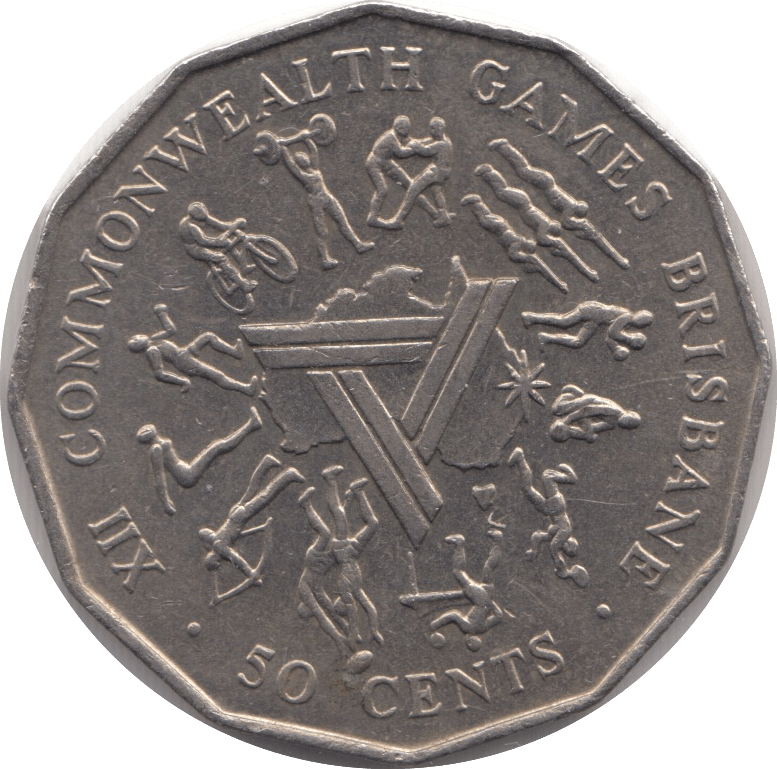 1982 AUSTRALIA 50 CENTS - WORLD COINS - Cambridgeshire Coins