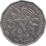 1982 AUSTRALIA 50 CENTS - WORLD COINS - Cambridgeshire Coins