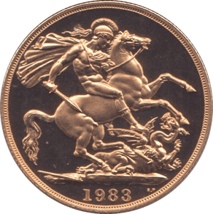 1982 GOLD DOUBLE SOVEREIGN ( PROOF ) - Double Sovereign - Cambridgeshire Coins