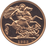 1982 GOLD DOUBLE SOVEREIGN ( PROOF ) - Double Sovereign - Cambridgeshire Coins