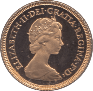 1982 GOLD HALF SOVEREIGN ( PROOF ) - Half Sovereign - Cambridgeshire Coins