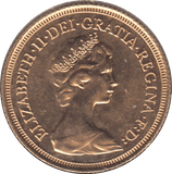 1982 GOLD SOVEREIGN ( BU ) - Sovereign - Cambridgeshire Coins