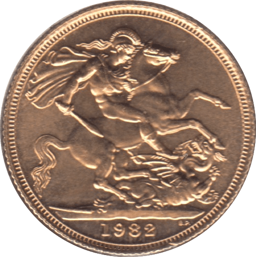 1982 GOLD SOVEREIGN ( BU ) - Sovereign - Cambridgeshire Coins