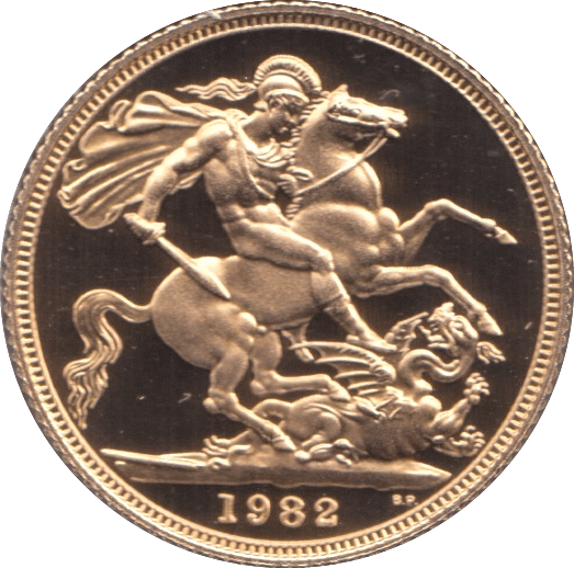 1982 GOLD SOVEREIGN ( PROOF ) - Sovereign - Cambridgeshire Coins