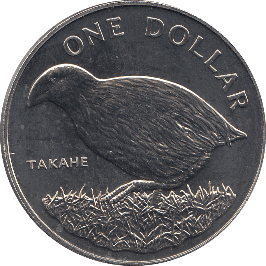1982 ONE DOLLAR NEW ZEALAND ( BU ) - WORLD COINS - Cambridgeshire Coins