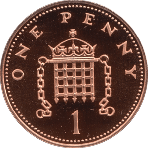 1982 PROOF DECIMAL ONE PENNY - 1p Proof - Cambridgeshire Coins