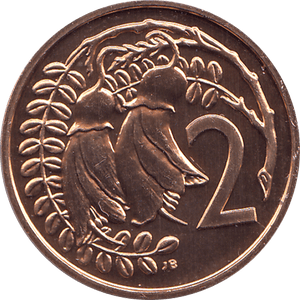 1982 TWO CENTS NEW ZEALAND ( BU ) - WORLD COINS - Cambridgeshire Coins
