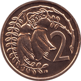 1982 TWO CENTS NEW ZEALAND ( BU ) - WORLD COINS - Cambridgeshire Coins