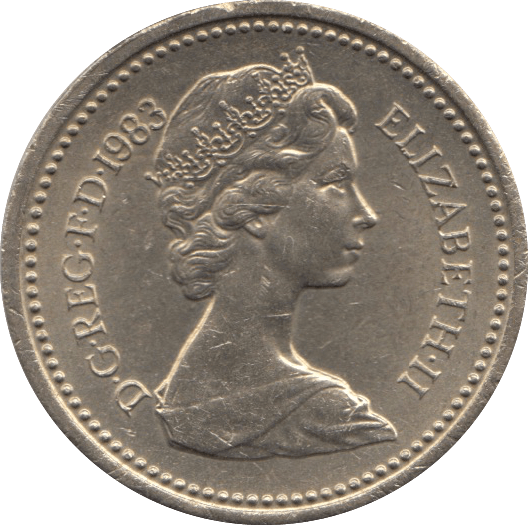 1983 CIRCULATED £1 Royal Arms - £1 CIRCULATED - Cambridgeshire Coins