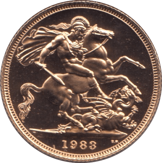 1983 GOLD SOVEREIGN ( PROOF ) - Sovereign - Cambridgeshire Coins