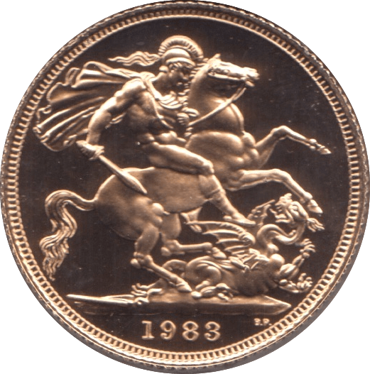 1983 GOLD SOVEREIGN ( PROOF ) - Sovereign - Cambridgeshire Coins