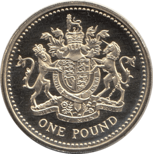 1983 ONE POUND PROOF £1 ROYAL ARMS - £1 Proof - Cambridgeshire Coins