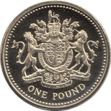 1983 ONE POUND PROOF £1 ROYAL ARMS - £1 Proof - Cambridgeshire Coins