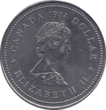 1984 1 DOLLAR CANADA JAQUES CARTIER BU - WORLD COINS - Cambridgeshire Coins