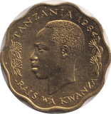 1984 10 SENTI TANZANIA - Cambridgeshire Coins