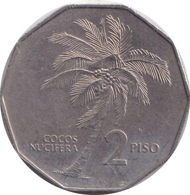 1984 2 PISO PHILIPPINES - WORLD COINS - Cambridgeshire Coins