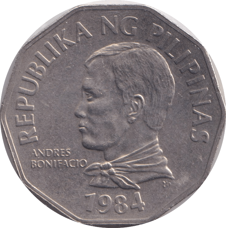 1984 2 PISO PHILIPPINES - WORLD COINS - Cambridgeshire Coins