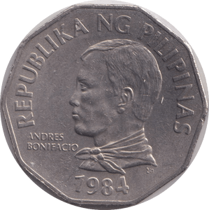 1984 2 PISO PHILIPPINES - WORLD COINS - Cambridgeshire Coins