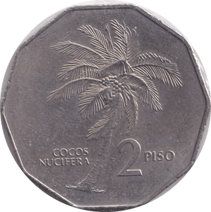 1984 2 PISO PHILIPPINES - WORLD COINS - Cambridgeshire Coins