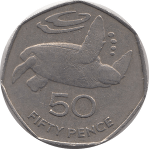 1984 50 PENCE ST HELENA - WORLD COINS - Cambridgeshire Coins