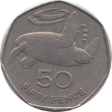 1984 50 PENCE ST HELENA - WORLD COINS - Cambridgeshire Coins
