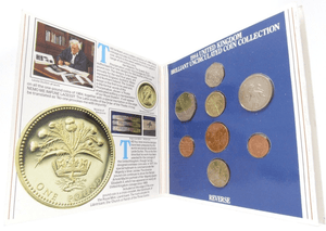 1984 BRILLIANT UNCIRCULATED COIN YEAR SET - Brilliant Uncirculated Year Sets - Cambridgeshire Coins
