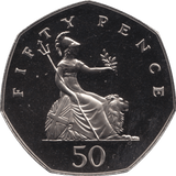 1984 FIFTY PENCE PROOF 50P COIN BRITANNIA - 50p Proof - Cambridgeshire Coins