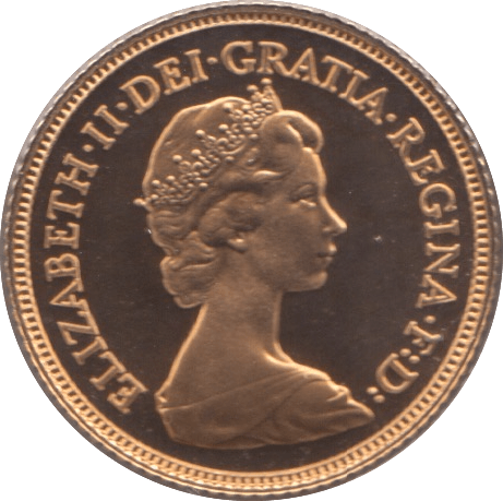 1984 GOLD HALF SOVEREIGN ( PROOF ) - Half Sovereign - Cambridgeshire Coins