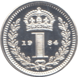 1984 MAUNDY ONE PENCE ( PROOF ) - Maundy Coins - Cambridgeshire Coins
