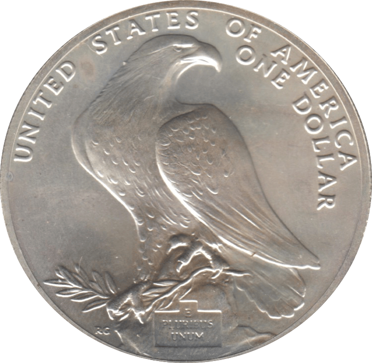 1984 OLYMPIC SILVER DOLLAR USA - SILVER WORLD COINS - Cambridgeshire Coins
