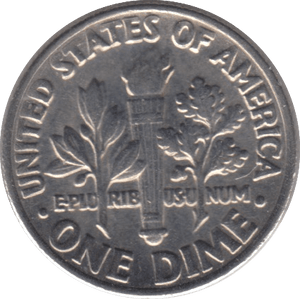 1984 ONE DIME USA PHILADELPHIA MINT - SILVER WORLD COINS - Cambridgeshire Coins