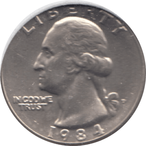 1984 QUARTER DOLLAR USA ( UNC ) O - WORLD COINS - Cambridgeshire Coins